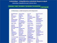 Tablet Screenshot of linkkatalogus.com